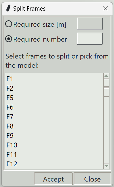 split-frame